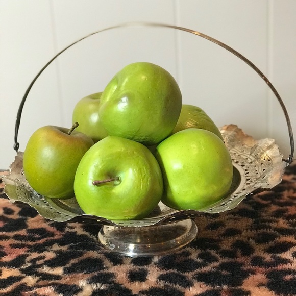 VINTAGE Silver Plated Round Bowl with fold down handle - Picture 7 of 12